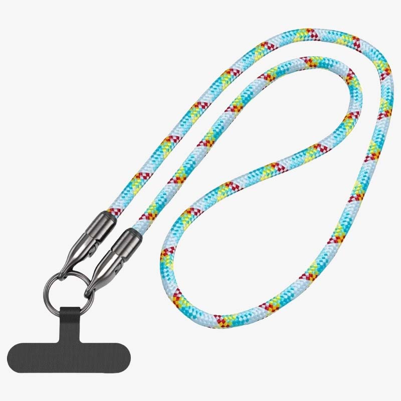 Dual Type-C Fast Charging Data Cable with Wearable Lanyard