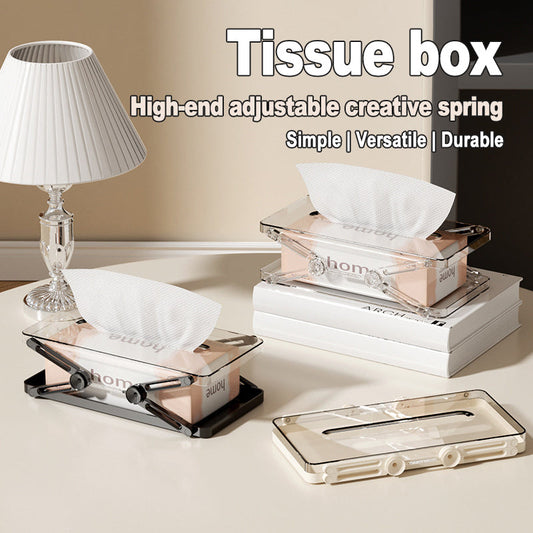 🧻 Adjustable Tissue Box Holder