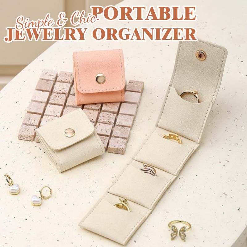 ๐ Simple & Chic Portable Jewelry Organizer