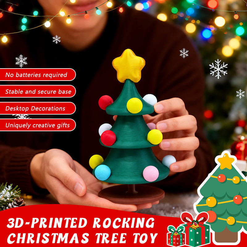 ๐ 3D-printed swinging Christmas tree toy ๐