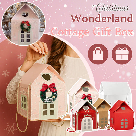 Christmas Wonderland Cottage Gift Box