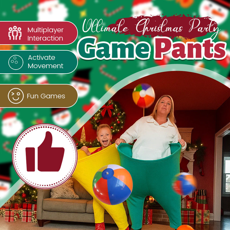 ๐
๐ The Ultimate Christmas Party Game Pants