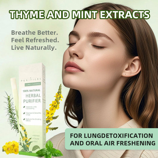 🏆Flash Sale⚡ 50K+ SOLD! Almost Gone-💥🔥Thyme And Mint Extracts For Lung Detoxification And Oral Air Freshening