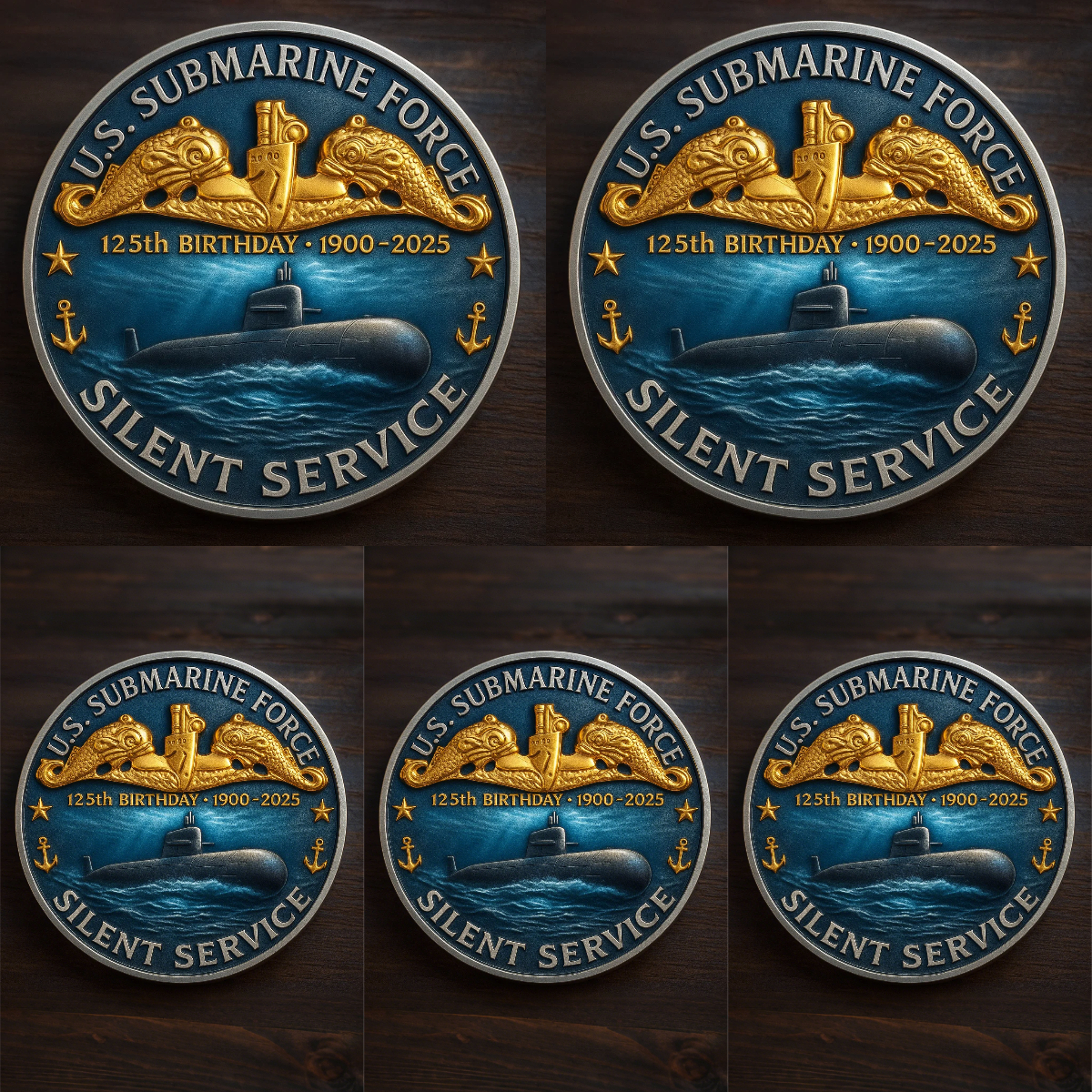 ⚓ “U.S. Submarine Force 125th Anniversary” Commemorative Coin 🇺🇸