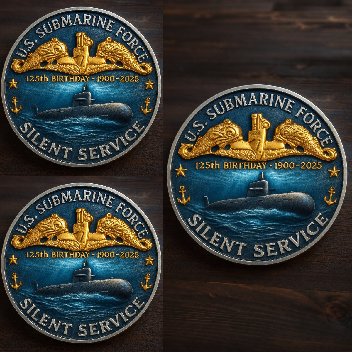 ⚓ “U.S. Submarine Force 125th Anniversary” Commemorative Coin 🇺🇸