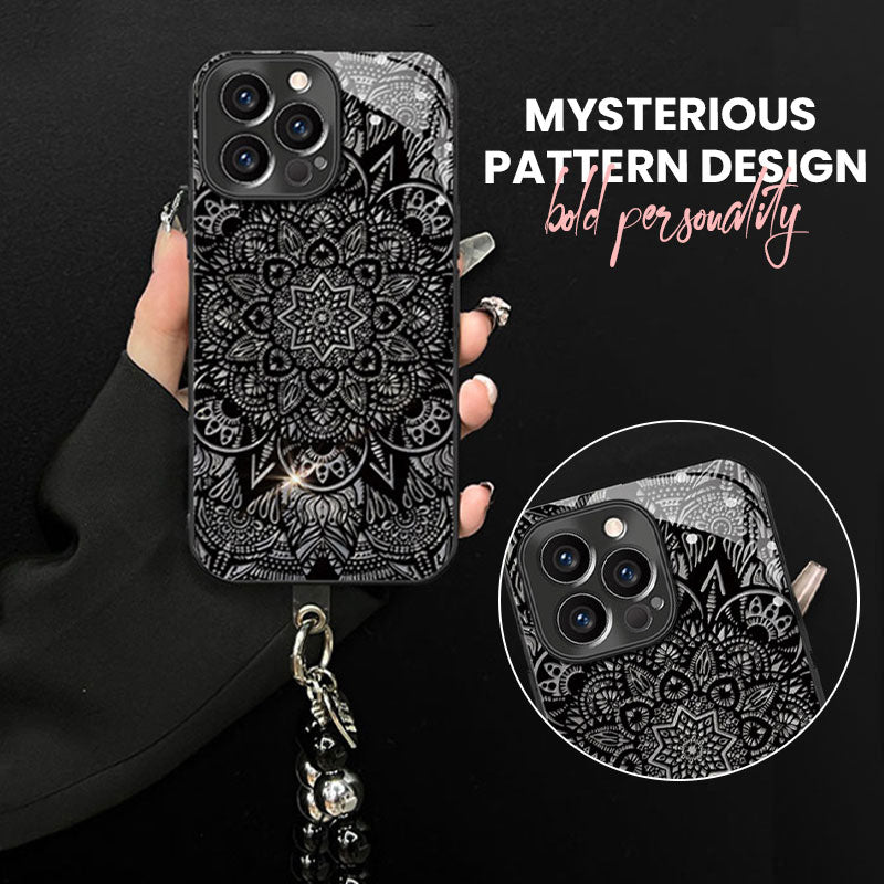 🖤 Dark Totem Mandala Chain Phone Case