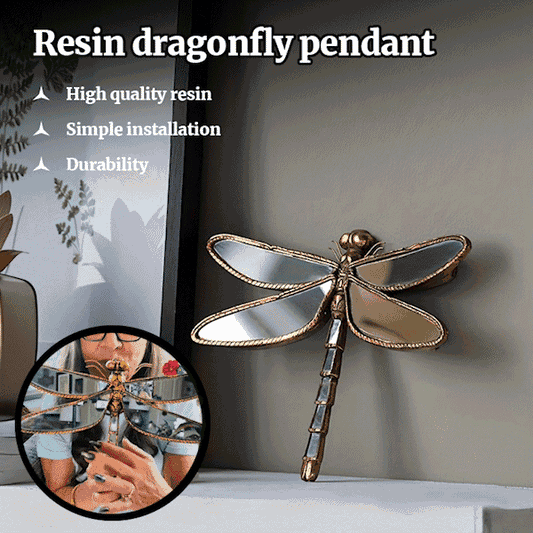 ⏰Limited stock!🔥Resin dragonfly pendant