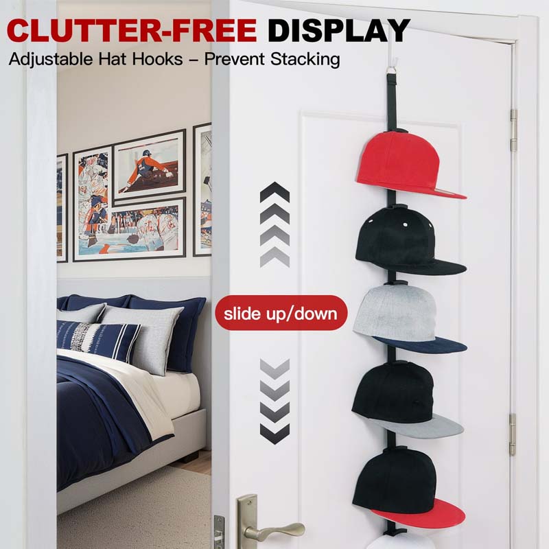 🧢 Over-the-Door Hat Rack