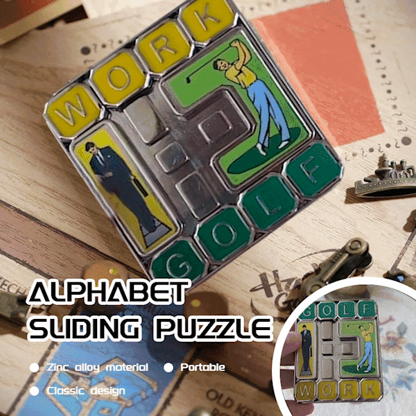 🧩 Alphabet Sliding Puzzle