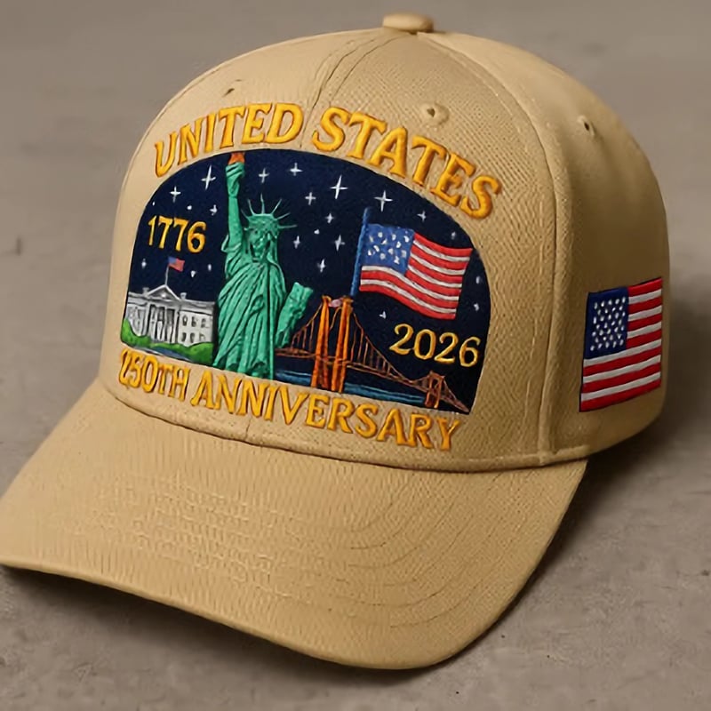 🔥Last Day 50% OFF - Eagle & Liberty – United States 250th Anniversary Hat✨(Breathable & Lightweight Comfort & Unisex Fit)