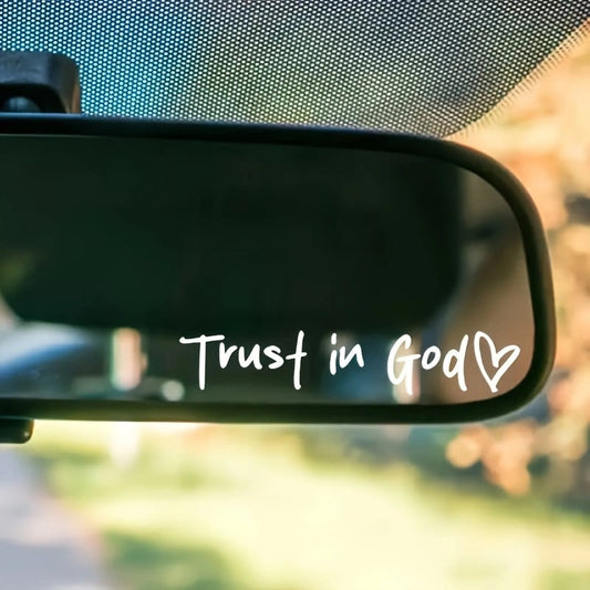 2PCS Car Rearview Mirror Sticker