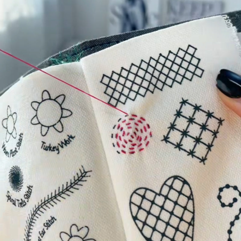 ✨ The Ultimate Embroidery Learning Book