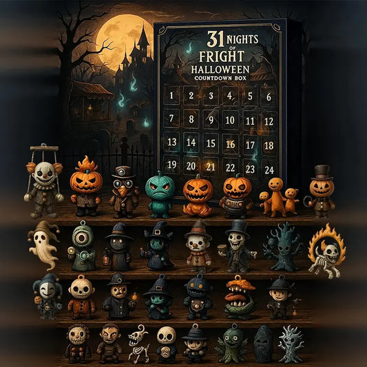🎃 31 Nights of Fright – The Ultimate 2025 Halloween Countdown Calendar