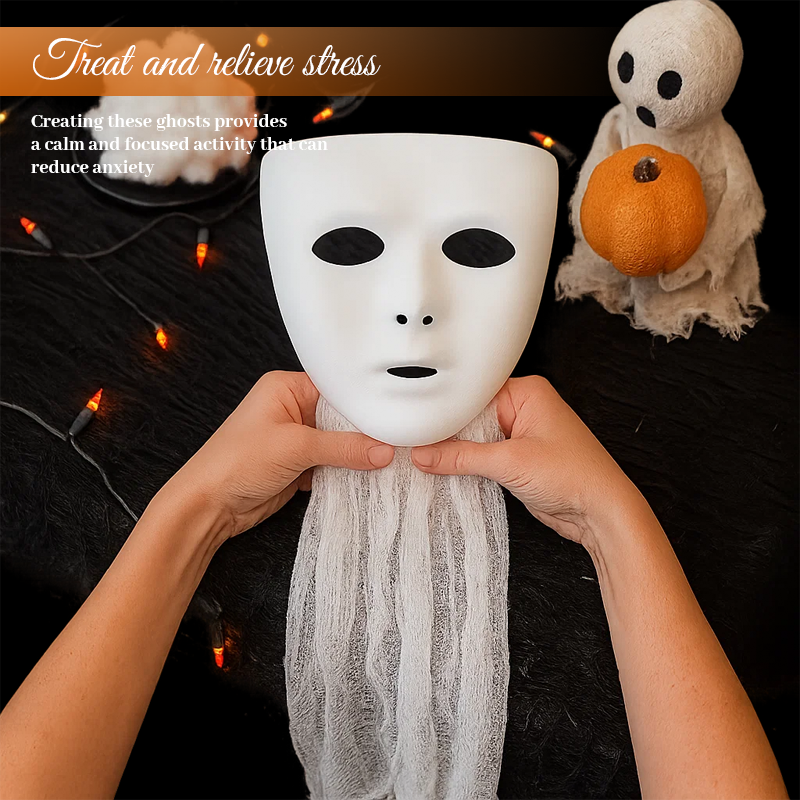 👻 DIY Floating Glow-in-the-Dark Ghost