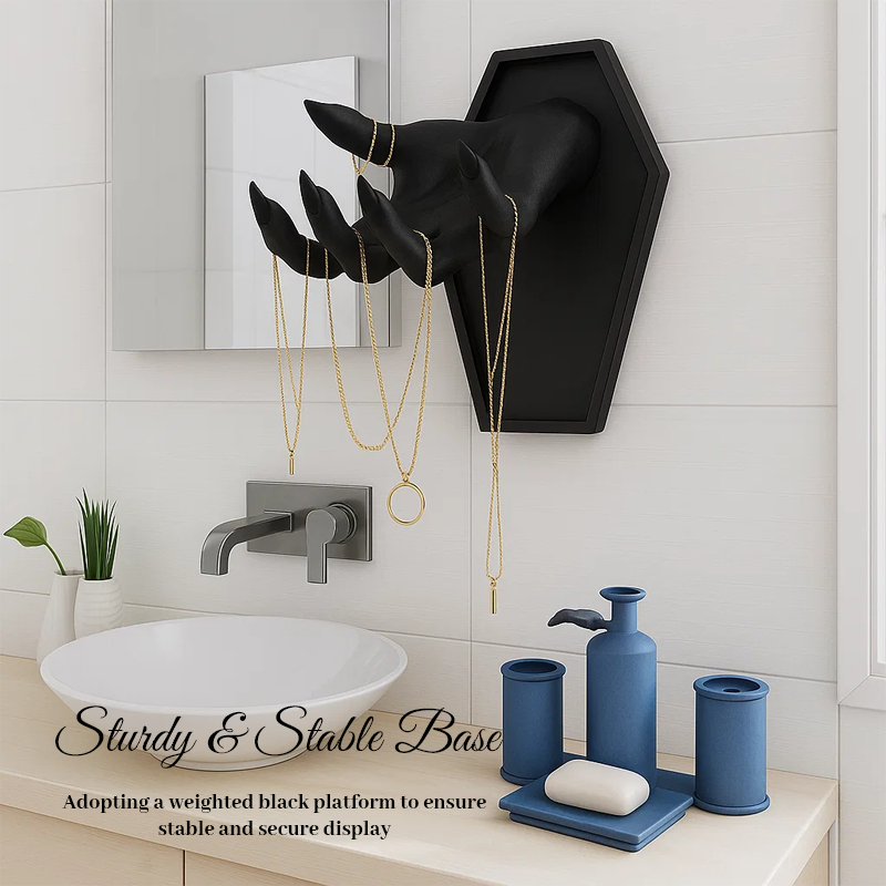 Gothic Hand-Shaped Jewelry Holder