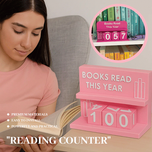 📖Bookshelf Decor Book Read This Year Counter