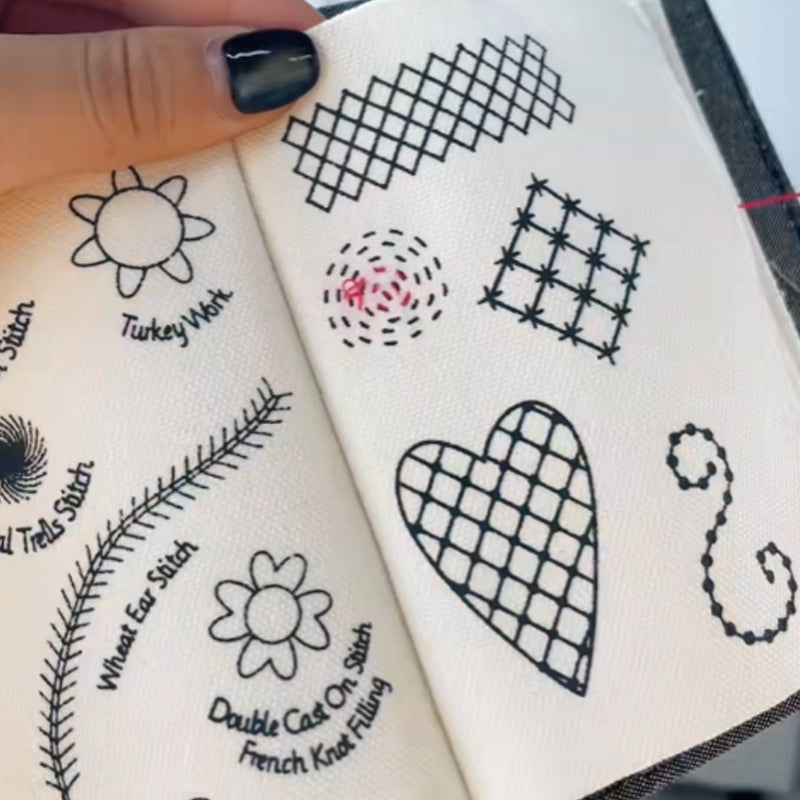 ✨ The Ultimate Embroidery Learning Book