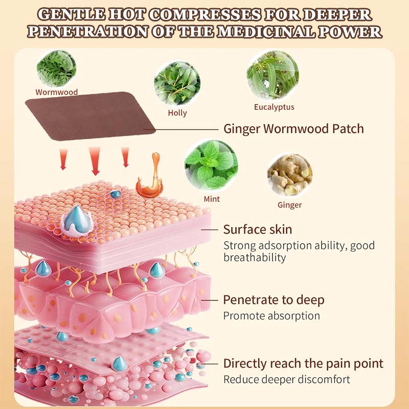 🏆Flash Sale⚡ 50K+ SOLD! Almost Gone-💥🔥Wormwood Moxibustion Joint Patch