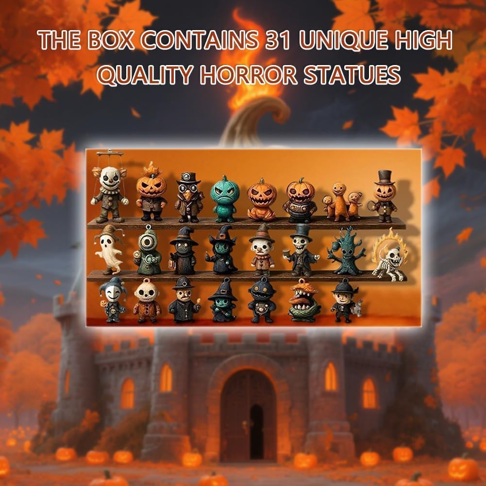 🎃 31 Nights of Fright – The Ultimate 2025 Halloween Countdown Calendar