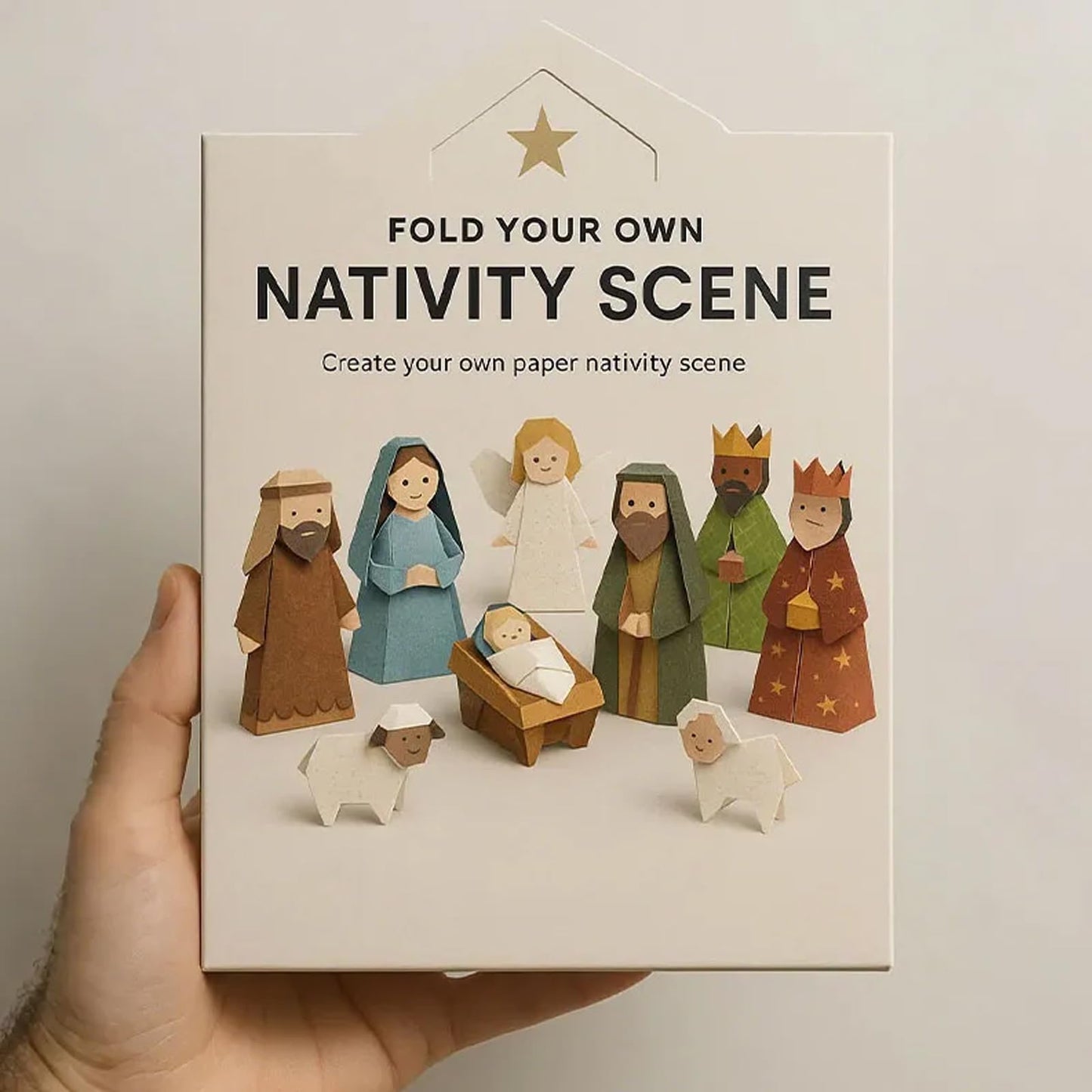 🕊️DIY Paper Nativity Scene Set