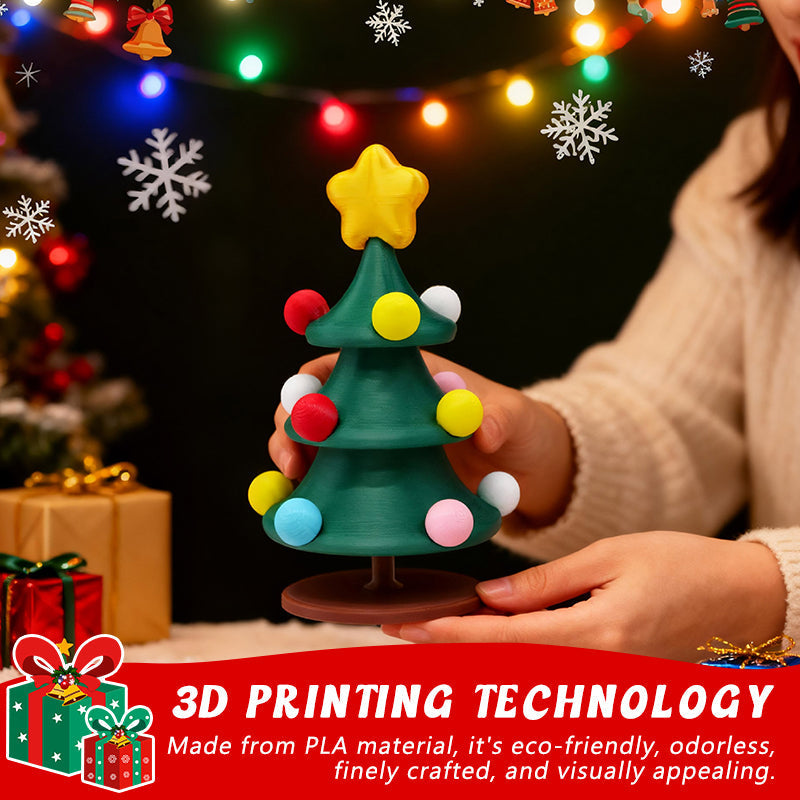 ๐ 3D-printed swinging Christmas tree toy ๐