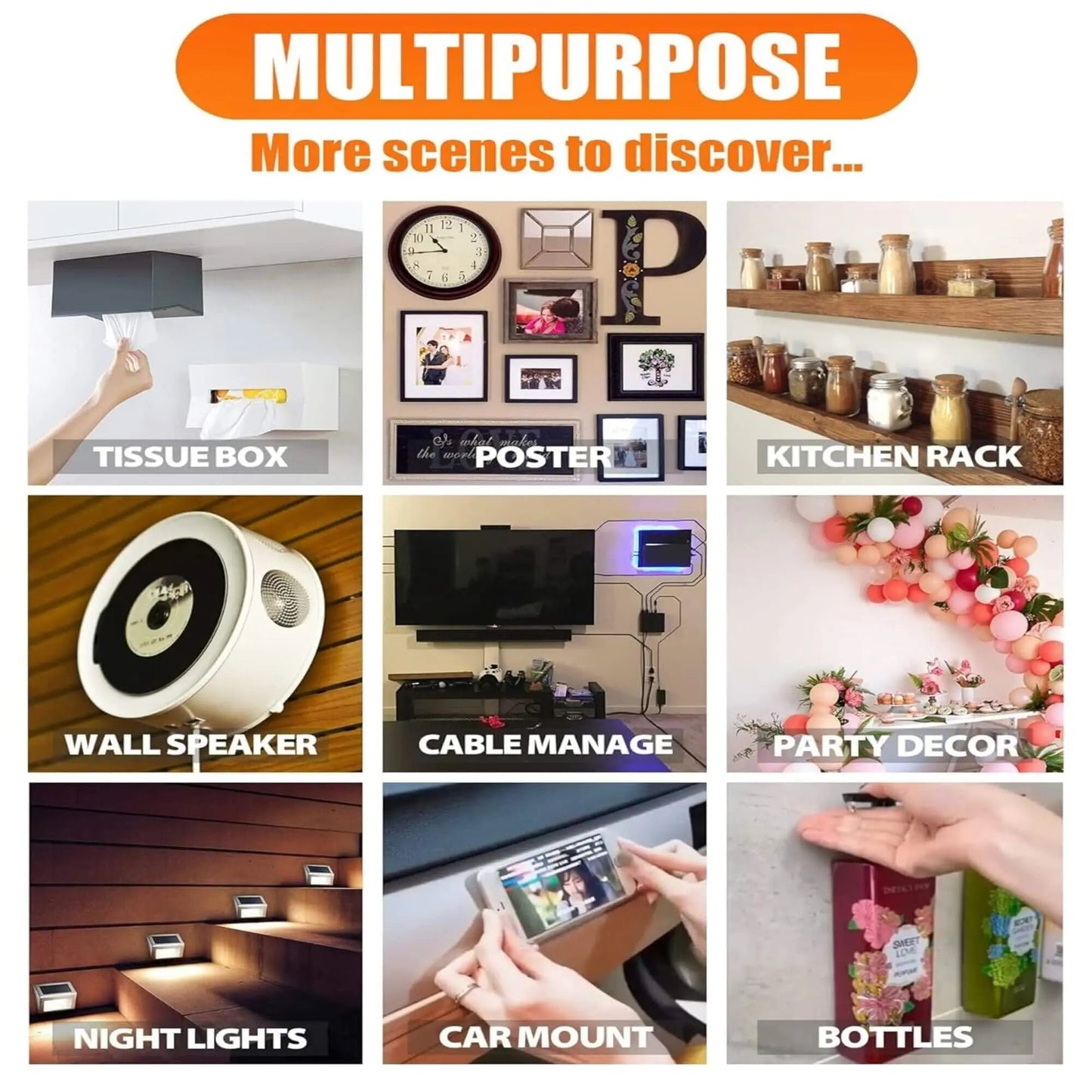 🔥Double Sided Tape Heavy Duty (10FT)