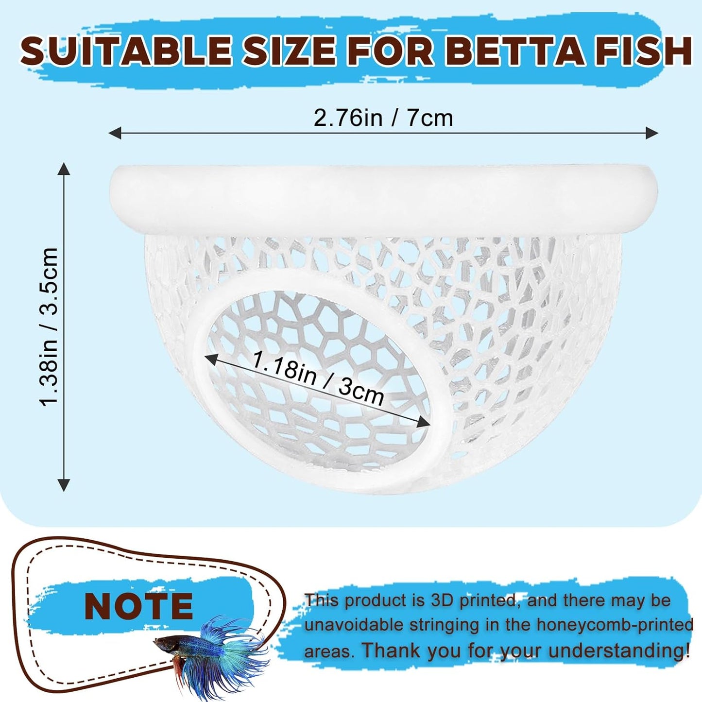 🐠 Aquarium Floating Betta Fish Skins