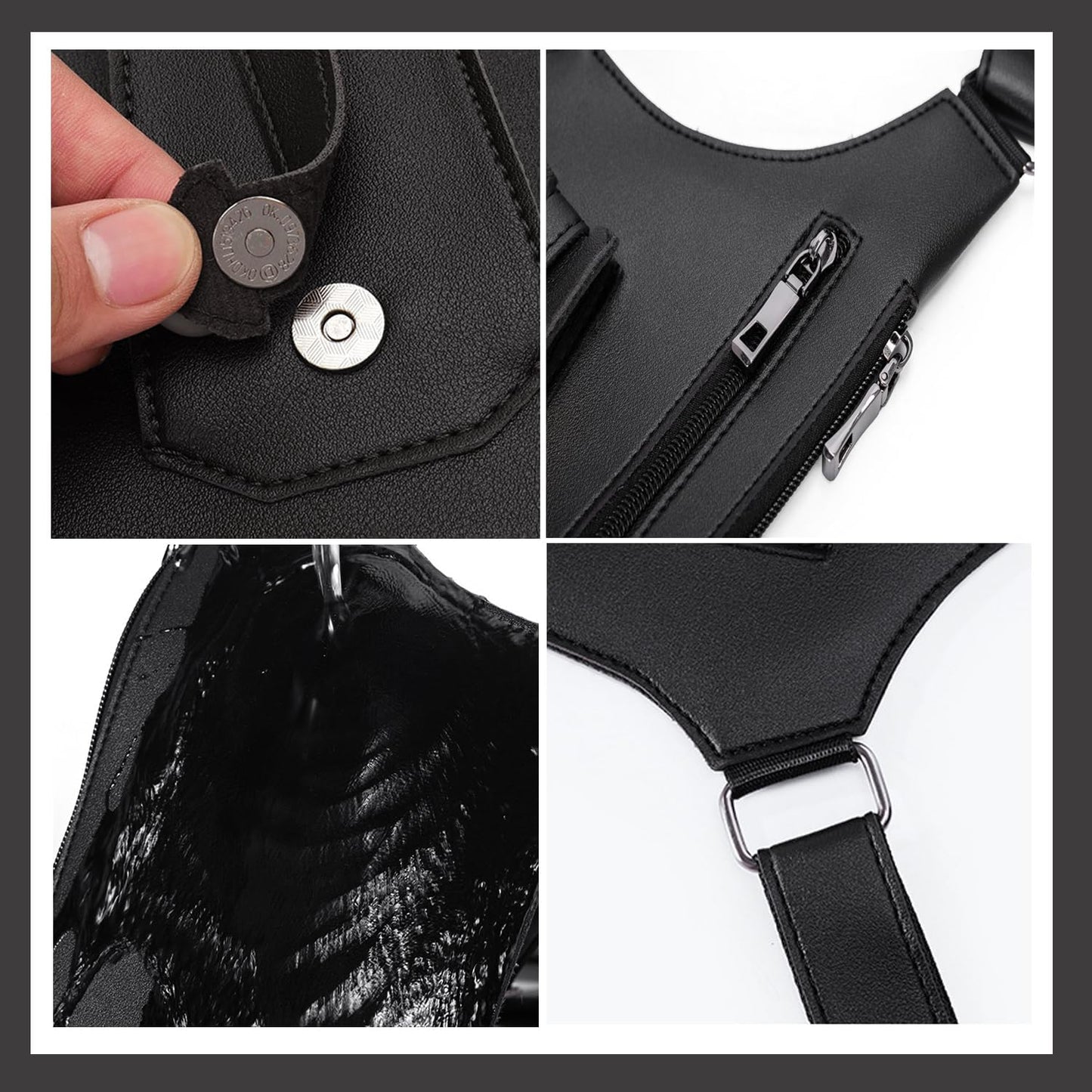 🛡️ Hidden Anti-Theft Underarm Holster Bag
