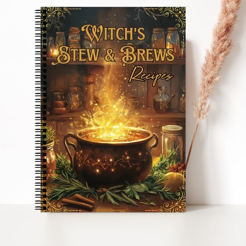 🔥🧙♀️🍲WITCH'S STEW & BREWS Decipes:50 Enchanted Recipes for Body and Soul💫