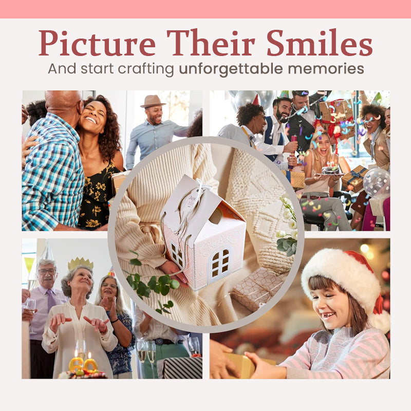 Christmas Wonderland Cottage Gift Box