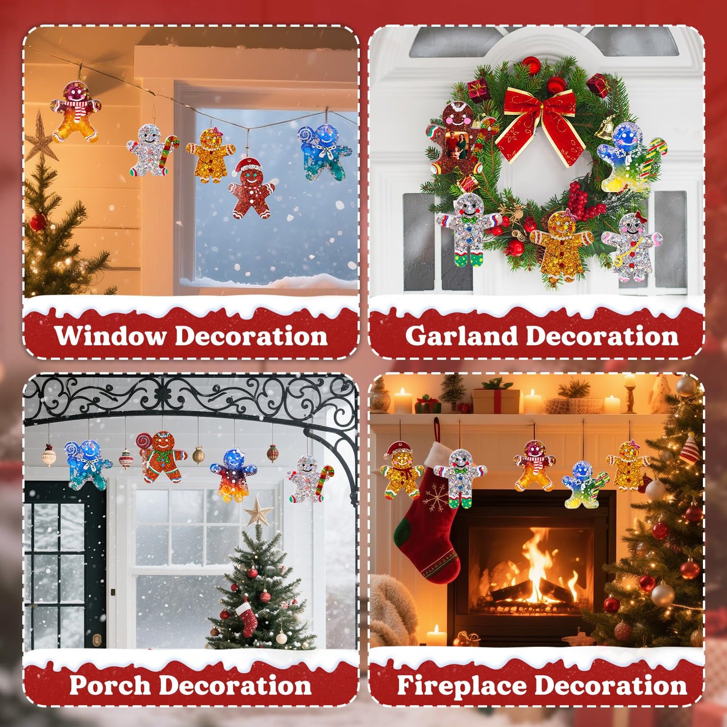 ⛄ 18 Cavities Christmas Resin Molds