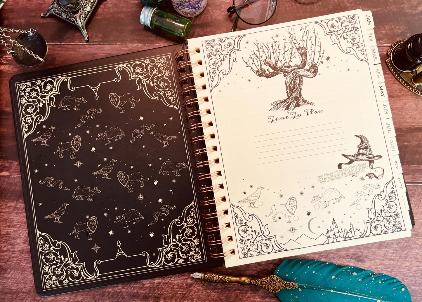 🧙♂️ Magical Calendar - Dated Weekly Planner For 2026