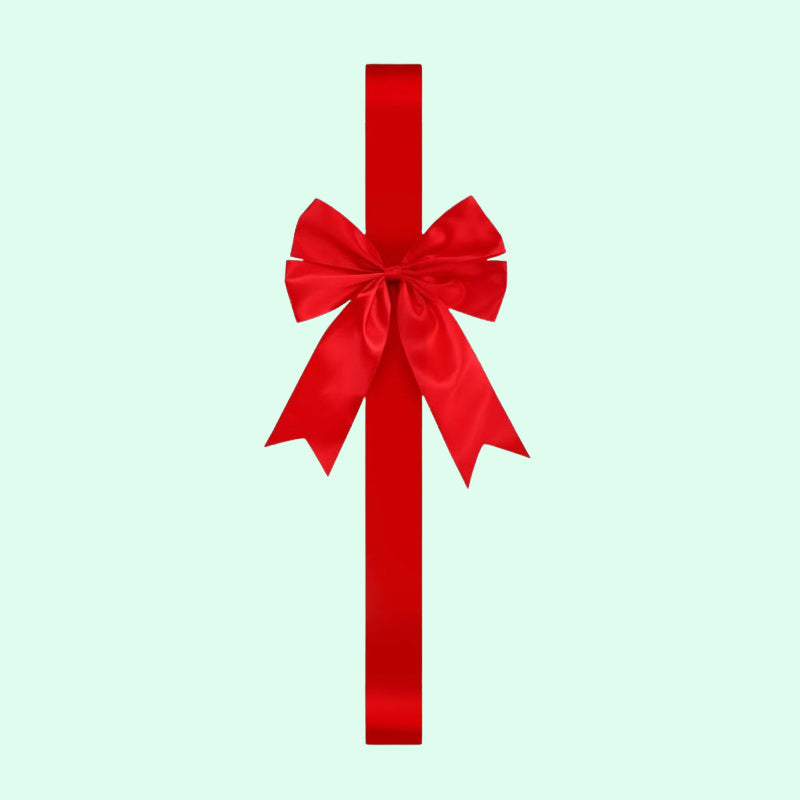 🎀 “The Christmas Welcome Ribbon” – Where Every Door Tells a Story