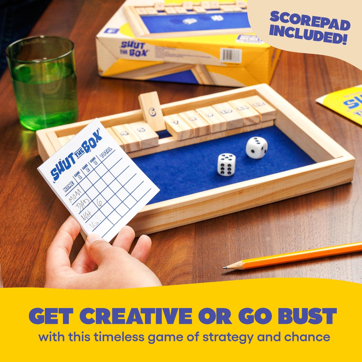 🏆《Shut The Box Brain War!》- Board Games for Kids and Adults, and Strategy Games🎲