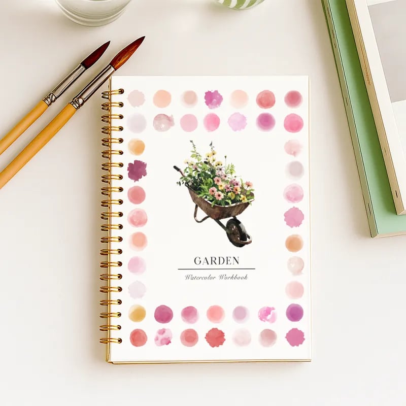 📢😎 LAST DAY 49% OFF - 🖼️Beginner-Friendly💕 Watercolor Workbook