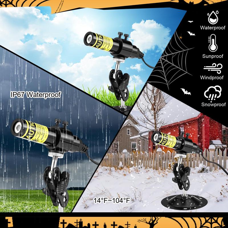 š® Halloween Laser Swamp Light