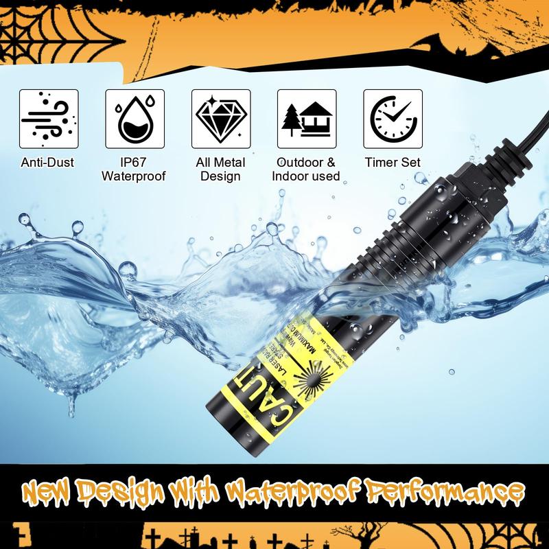 š® Halloween Laser Swamp Light