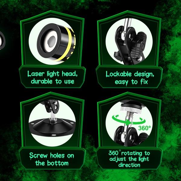 š® Halloween Laser Swamp Light