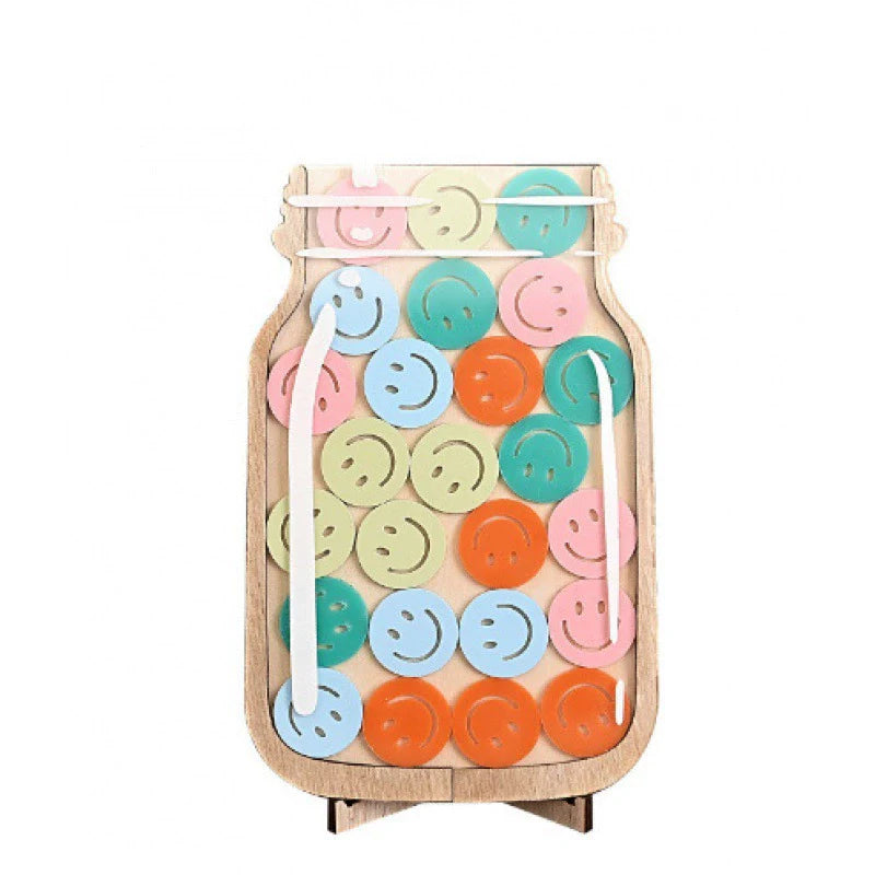 Magnetic Reward Jar with 25 Tokens