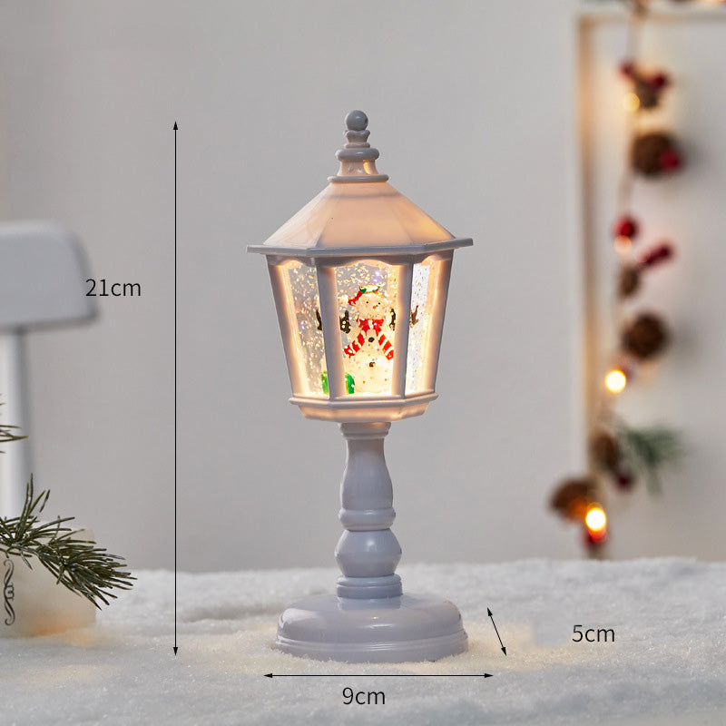 🎄Christmas Musical Snow Globe Lantern Lighted