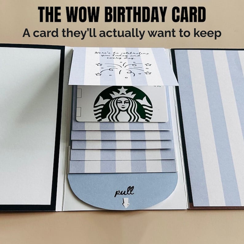 ๐ 50K+ SOLD! ๐โจ Christmas Gift Card Holder Book โ Handmade Holiday Surprise, Festive Design & Heartfelt Gifting Magic ๐