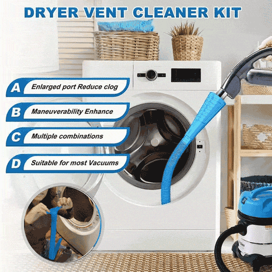 🏆Flash Sale⚡ 30K+ SOLD! Almost Gone-💥🔥Dryer Vent Cleaning Kit
