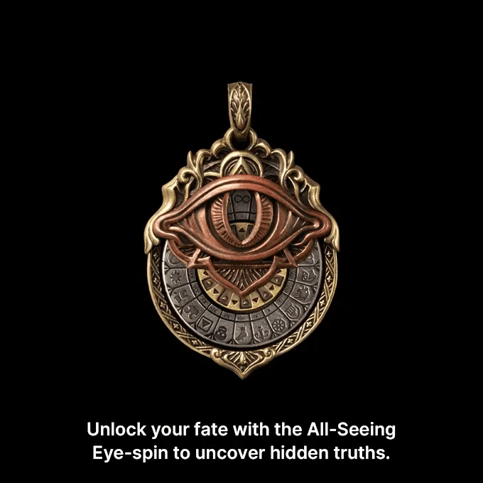 🏆Flash Sale⚡ 50K+ SOLD!👁️🗨️Handmade Tarot Vision Pendant: Connect to Cosmic Wisdom Anytime(Cheat Sheet Included)