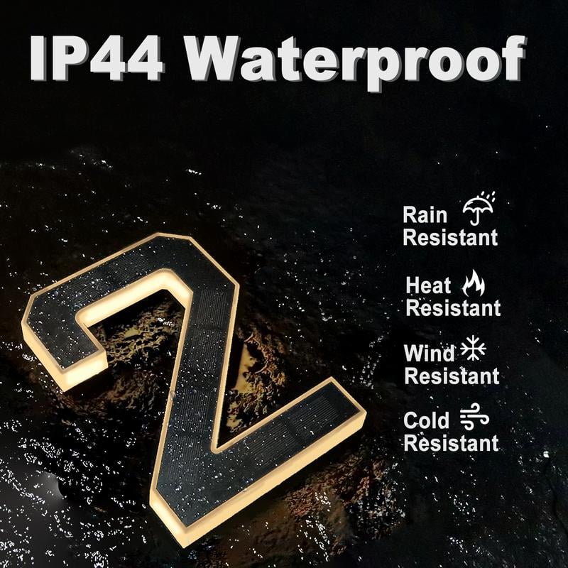 🎁✨Lighted House Numbers for Outside