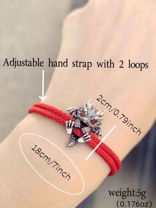 🐉 Mystic Dragon Bracelet – Bold Style, Timeless Power