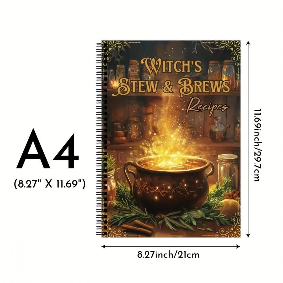 🔥🧙‍♀️🍲WITCH'S STEW & BREWS Decipes:50 Enchanted Recipes for Body and Soul💫