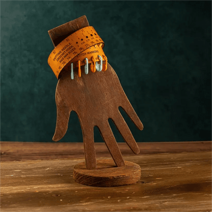 🧶The Crafters' Multi-Wrap | 7-in-1 Leather Measuring Tool