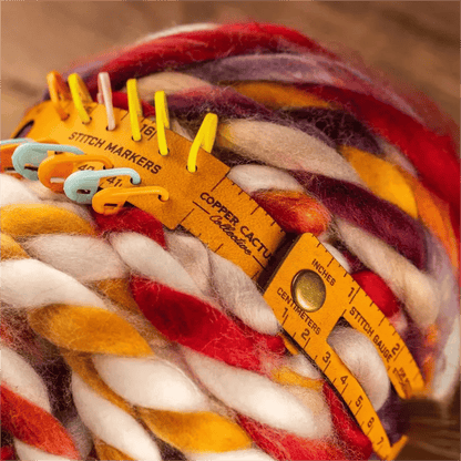 🧶The Crafters' Multi-Wrap | 7-in-1 Leather Measuring Tool