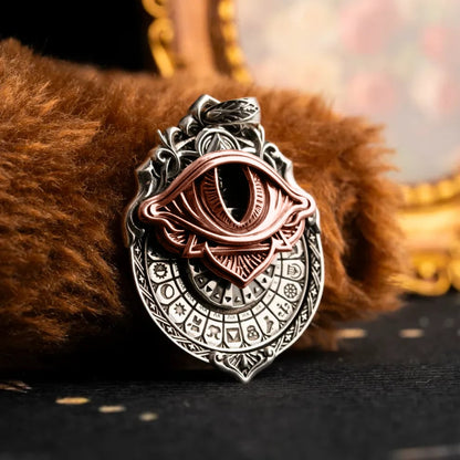 🏆Flash Sale⚡ 50K+ SOLD!👁️‍🗨️Handmade Tarot Vision Pendant: Connect to Cosmic Wisdom Anytime(Cheat Sheet Included)