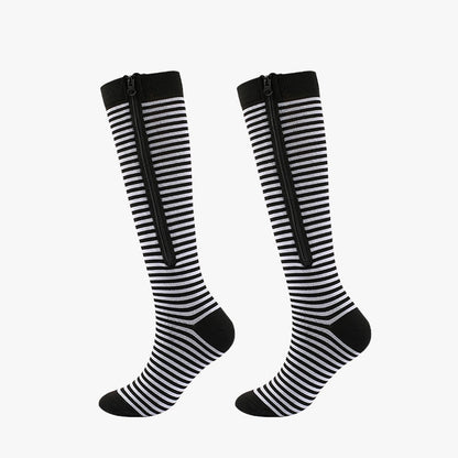 🏃‍♂️ Sports Zipper Socks – Comfort, Support & Easy On/Off